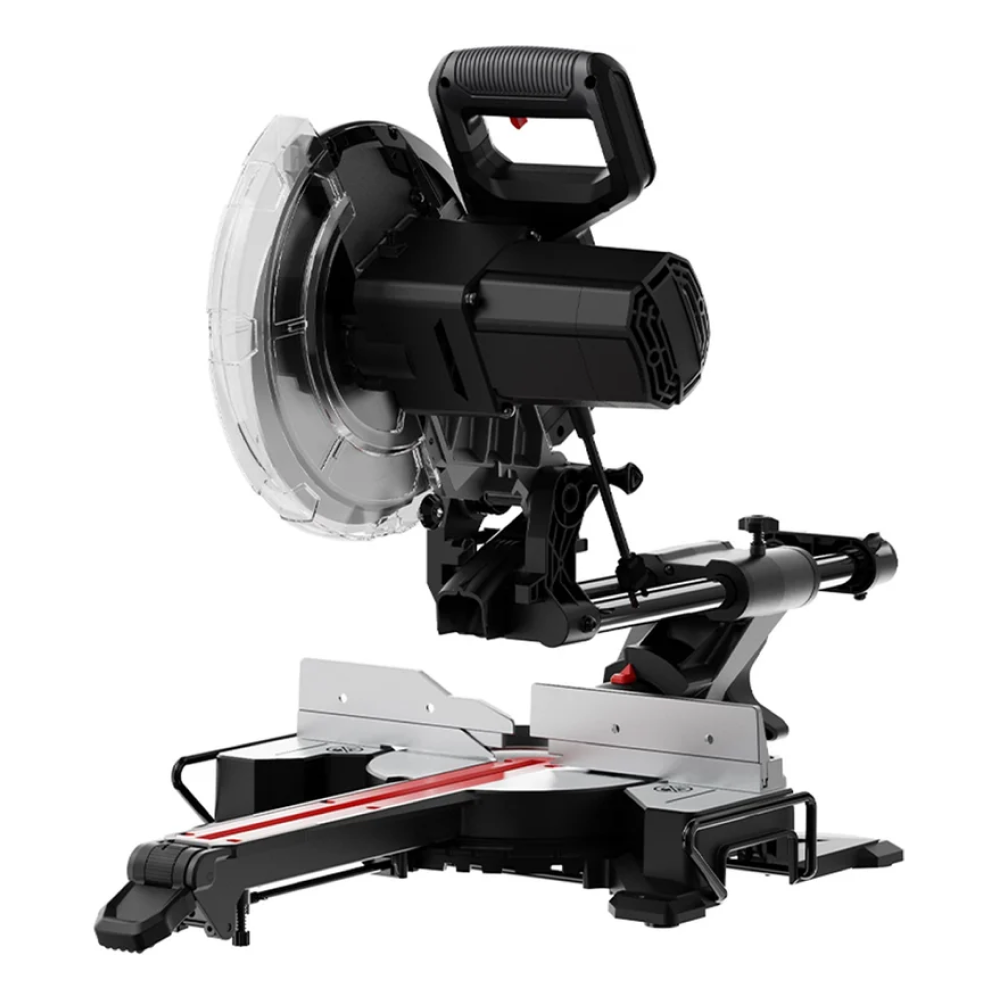 Торцовочная пила Deli RS EDE570, с протяжкой, 2000 Вт, 255 х 30 мм - 5