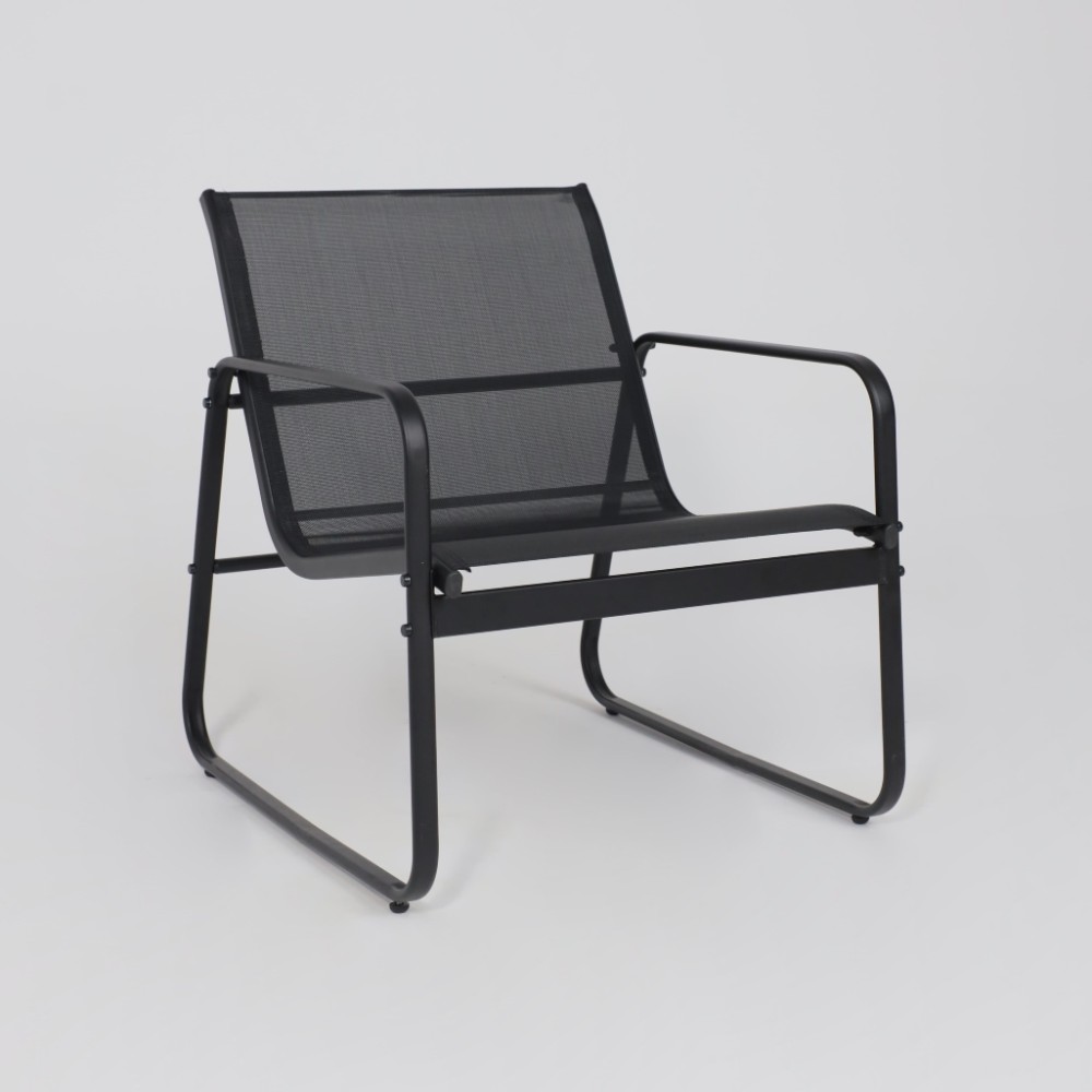 Комплект мебели садовой AksHome VERANDA (кресло 2 шт, диван 1 шт, стол 1 шт), черный - 33