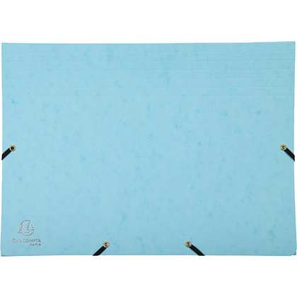Папка на резинках "Aquarel", А4, 15 мм, картон, 12 делений, ассорти - 2