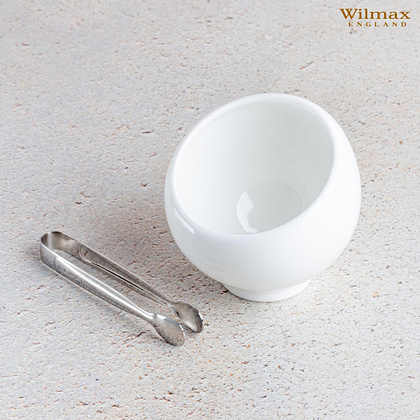 Сахарница-ваза Wilmax "WL-995000/А", фарфор 8,5х9 см, белый - 2
