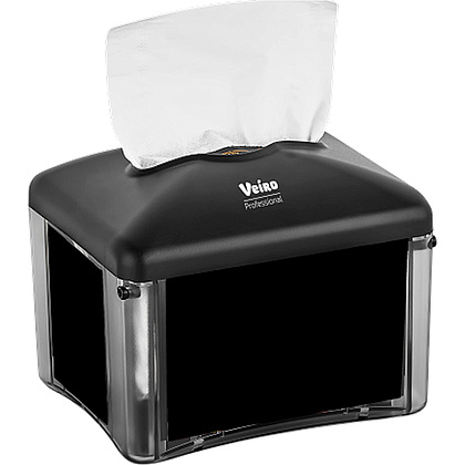 Диспенсер для салфеток настольный Veiro Professional "Easynap micro", пластик, черный