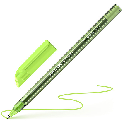 Ручка шариковая "Schneider Vizz M", светло-зеленый, стерж. светло-зеленый - 2