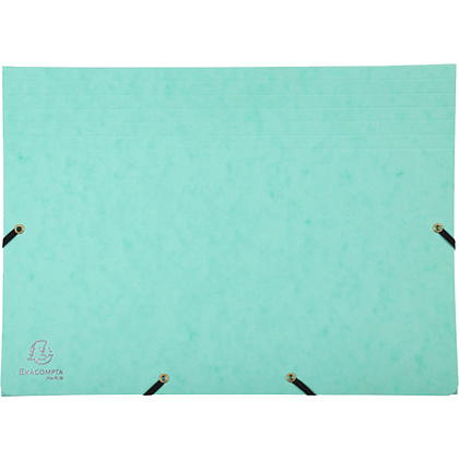 Папка на резинках "Aquarel", А4, 15 мм, картон, 12 делений, ассорти - 4