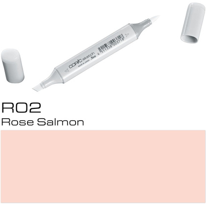 Маркер перманентный "Copic Sketch", R-02 розовый лосось
