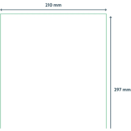  Самоклеящиеся этикетки универсальные "Rillprint", 210х297 мм, 25 листов, 1 штука, полупрозрачный - 3