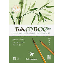 Блок-склейка "Bamboo", 15 листов