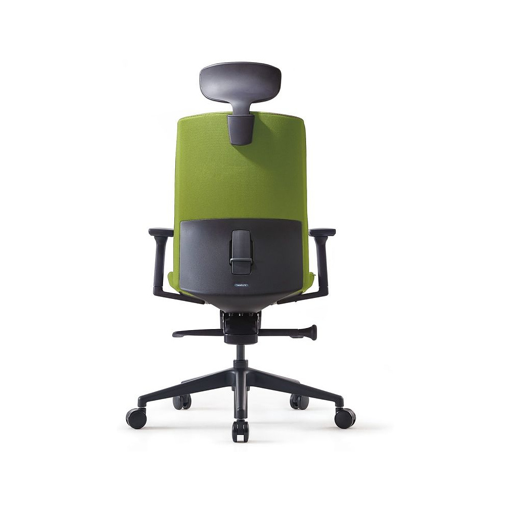 Кресло для руководителя BESTUHL "J2", ткань, пластик, зеленый  - 5